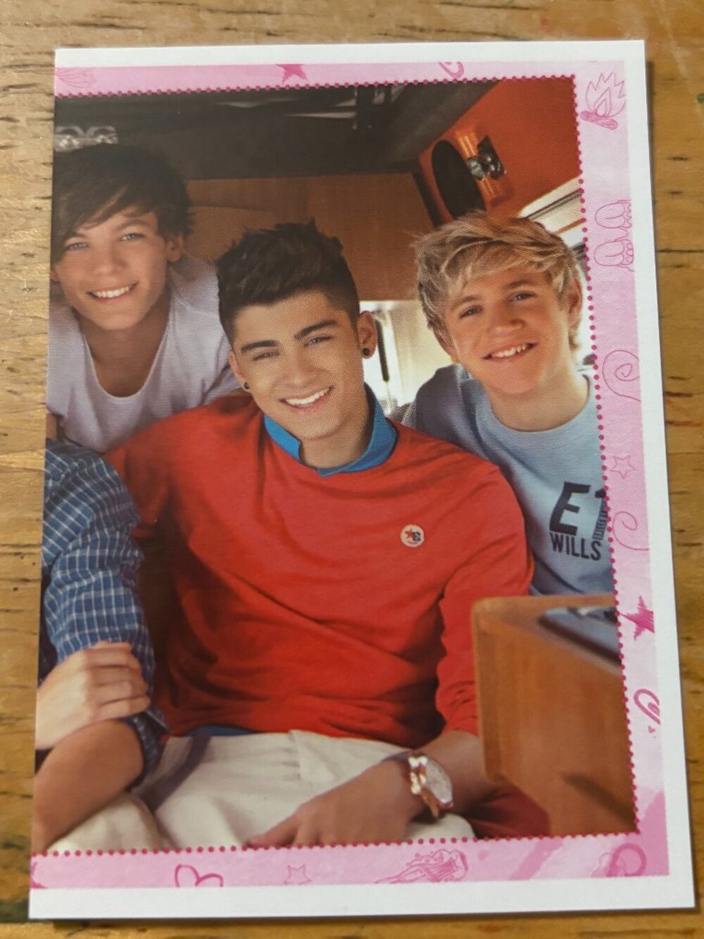 Official One Direction Sticker Book Sticker #127 by Panini